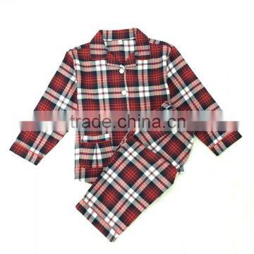 Cotton Flannel Plaid Pajama for Toddler photo-3