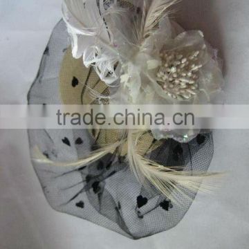 Professional sinamay feather fascinator manufacturer