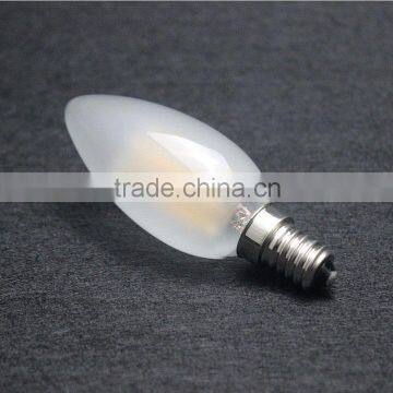 Cheapest filament chandelier e14 A35 2W ac110 ac220 led bulb filament