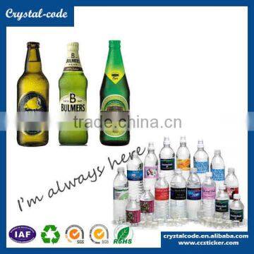 Bottle label printing bottle label sticker juice bottle label