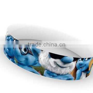 2014 Custom christmas tyvek paper wristband