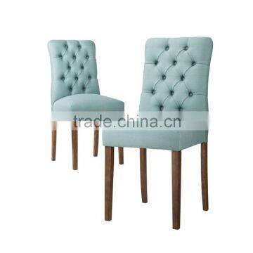 Traditional button restaurant cross back dining chair YA70176