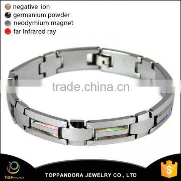 Crystals Cross Tungsten Steel Brazil Hematite Magnetic Energy Stone Therapy Pure Tungsten Bracelet photo-6