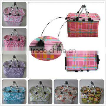 Gabion basket,handle picnic basket,picnic basket insulated