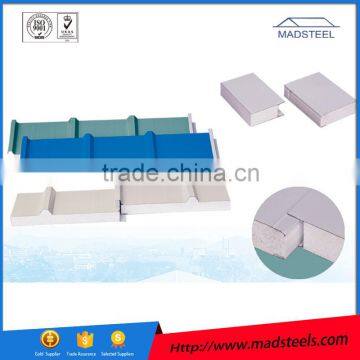 High loading capacity and strengthand Easy to install EPS sandwich panel,eps sandwich wall