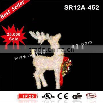 Lighted Christmas Reindeer for Yard Decoration