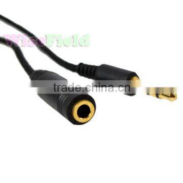 150cm 1.5m 3.5mm Jack Male to Female Aux Cable Cord Stereo Audio for PC IPod MP3 photo-4