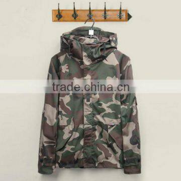 Man Waterproof Windproof Sports Hooded Camo Hunting Clothing Designer Outdoor photo-2