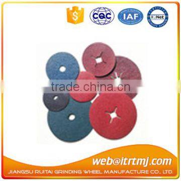 fiber sanding disc with grinder for stone marble wood metal