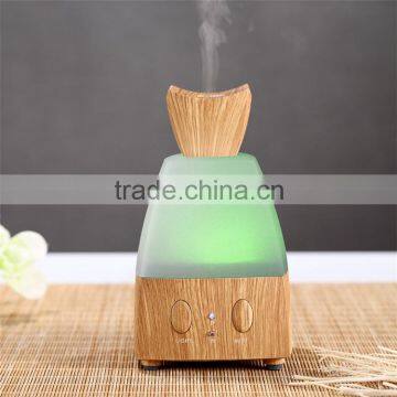 Wood Grain Ultrasonic Humidifier Atomizer Aroma Diffuser Room Air Mist Purifier photo-4