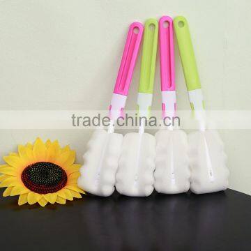 Bottle Cleaning Brush/ Cup Brush Sponge/foldable Cleaning Brush Sponge photo-2