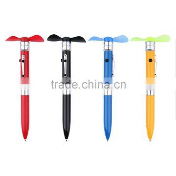 Colorful cute Propeller Blade plastic ballpen for child