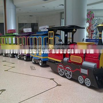 High quality mini oem electric train with 24 seats