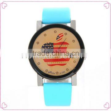 HONESTAR Most Popular Quartz USA Flag Logo Watch For School Girl Watch photo-6