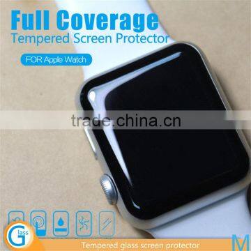 Full Covered Toughened Glass Screen Protector for Apple Watch accept paypal