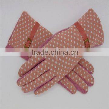 China Logo Printed Softtextile Touch Screen Glove