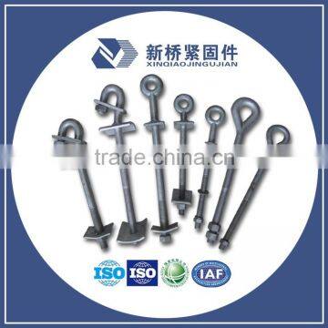 high quality Pole Line Hardware/Hot-dip galvanized Eye Bolt/Eye Hook/Eye Screw Quality Choice