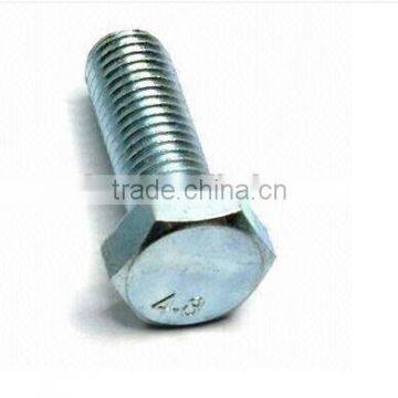 non- standard stainless steel whole tooth hexagon bolt and nut OEM as customer DIN931 DIN933