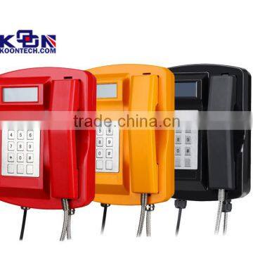KNTECH Emergency Telephone professional industrial telephone waterpoorf auto-dial instruction intercom systems