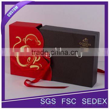 Rigid Paper Cardboard Luxury Design Custom Logo Watch Drawer Box photo-2