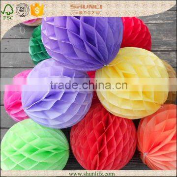 Popular hot sale tissue paper honeycomb ball