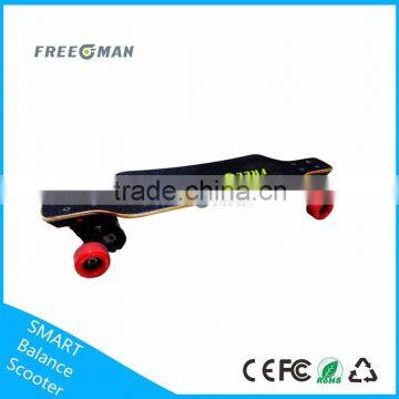 2016Newest&hottest Bamboo fiber material 2*1800w dural motor 4wheels electric hoverboard scooter