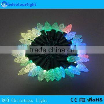 Crystal DMX RGB Pixel Light WS2811 Indoor Outdoor Christmas Tree Bulb Light