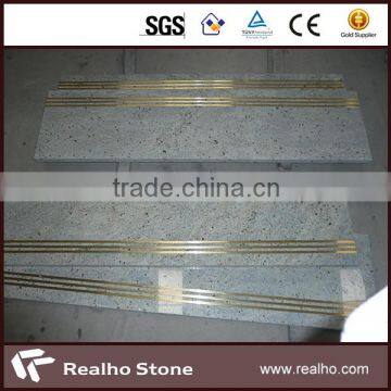 building material white natural/composite stair tread