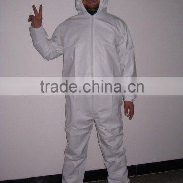 non-woven protective coverall