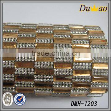 Wholease shinny sexy rhinestone sheet rhinestone mesh roll