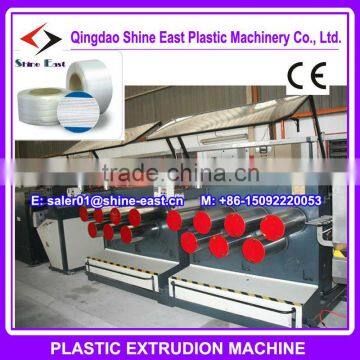 PET high-strength fibers polyester fibers strapping production line / pet pp glass fibre cord composite strap production line