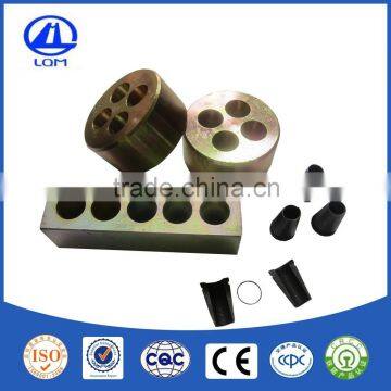 prestressed concrete anchorage plate for steel strand