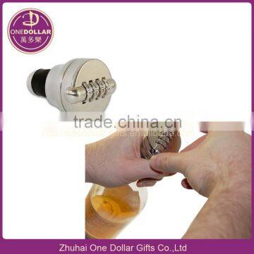 Wine Bottle Lock/Combination Lock Bottle Stopper