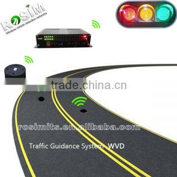 Magnetometer Wireless Traffic Vehicle Monitored Sensors for Traffic Management System