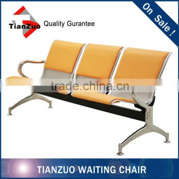 Chrome Metal Padded Bench Seats with PU