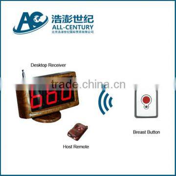 Emergency Wireless Calling System with panic button for seniors medical