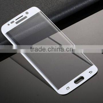CooKZU brand 3D full coverage tempered glass for samsung galaxy s6 edge screen protector