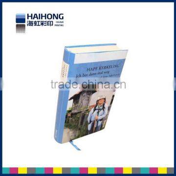 OEM custom book printing service/square back hardback book printing