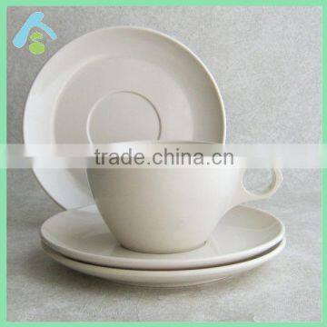 White drinking melamine cups ,100% melamine cups with saucer,Food safty