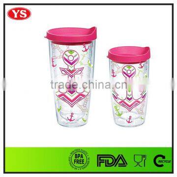 24oz bpa free plastic insulated tumblers wholesale