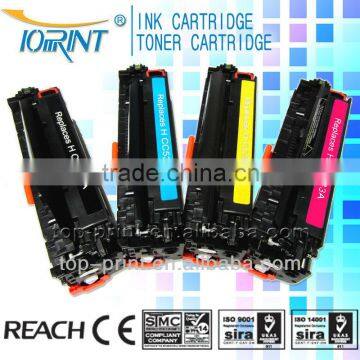 China online selling! Colorful compatible toner cartridge for HP CC530A 531A 532A 533A for laserjet cp2020/cp2025/cm2320 printer