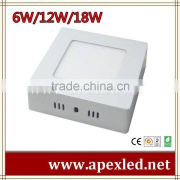 surface mounting led panel light smd 12w