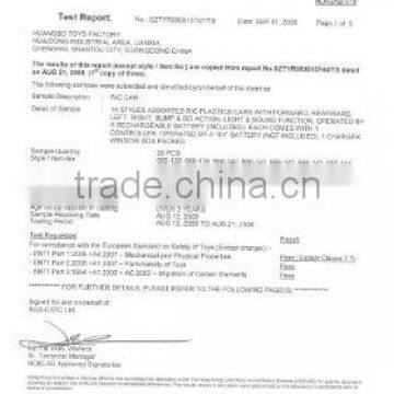 The European Standard EN71