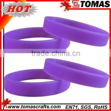 2016 new products arts and crafts rubber gift silicone bracelet for promotional gift