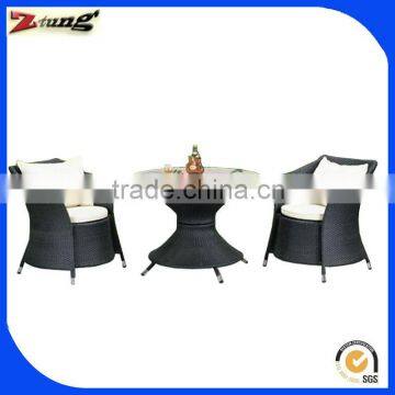 ZT-1023CT high quality aluminum rattan patio set