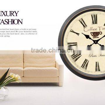 Large vintage best selling decorative plastic wall clock