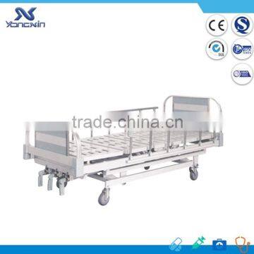 Three crank manual folding hospital bed YXZ-C-036