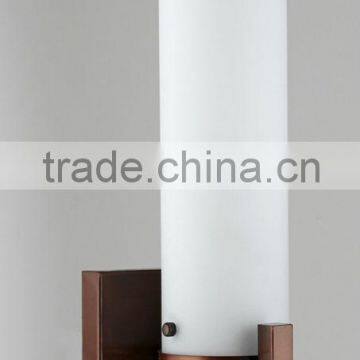 2015 Hotel Glass Wall Lamp With Brown Finish UL CUL ETL CE ROHS