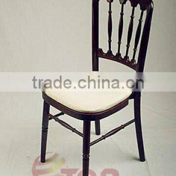 Fashion Black Wooden Chateau Chair photo-3