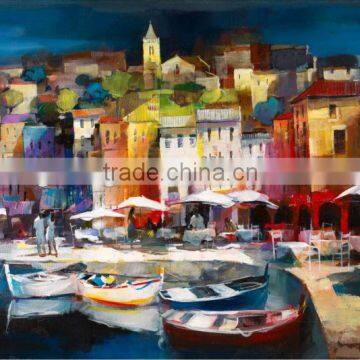 100%Hand modern scenery canvas art oil paintings